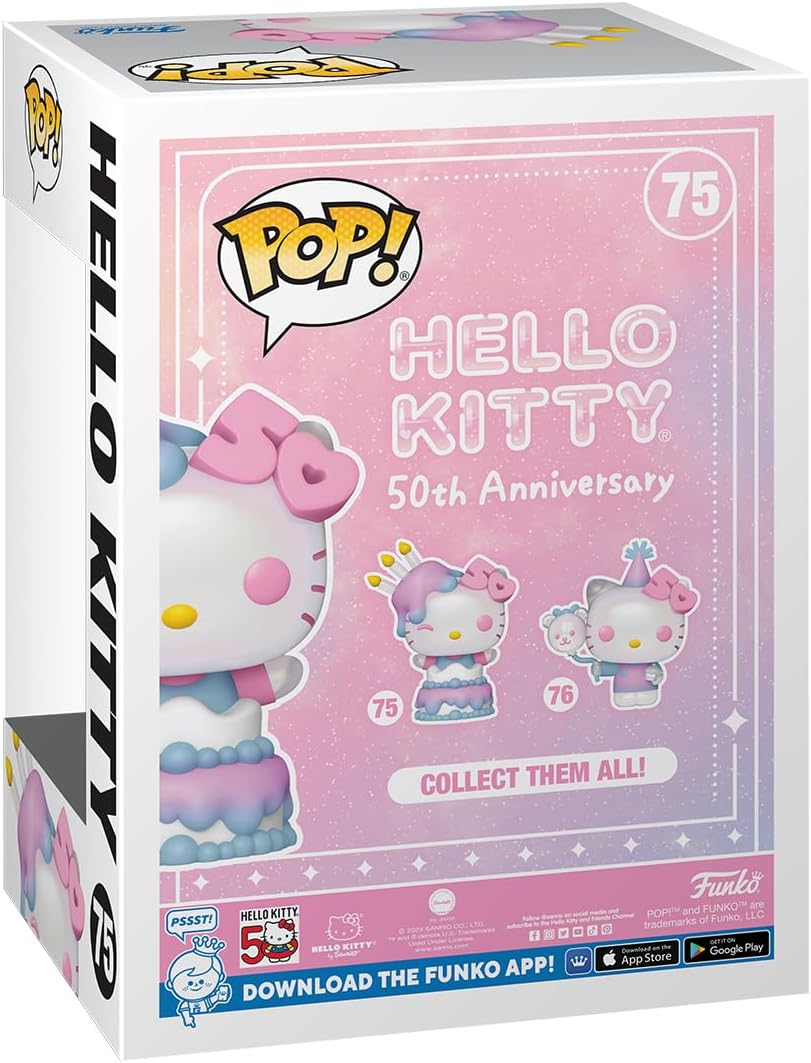 Buy Funko Pop Sanrio Hello Kitty 50th Hello Kitty in Cake | Yallatoys.com