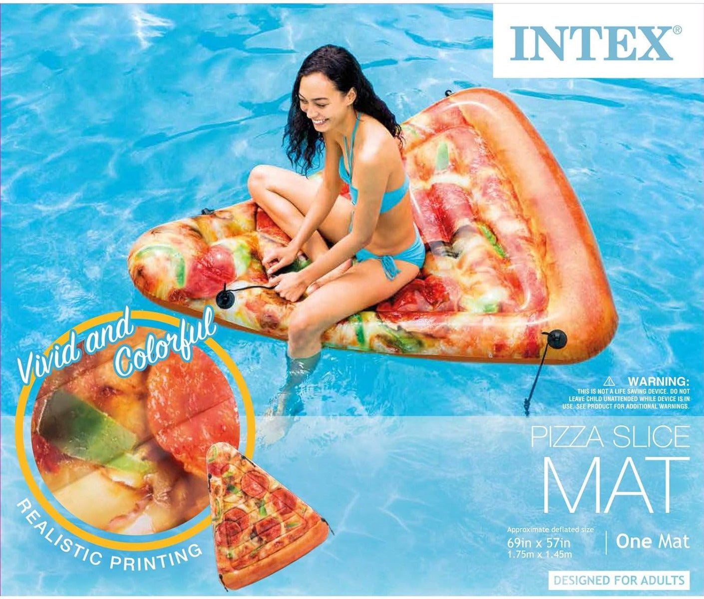 fun pool mat