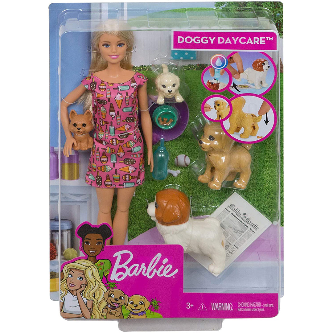 Buy Barbie Doggy Daycare Doll   Pets | Yallatoys.com