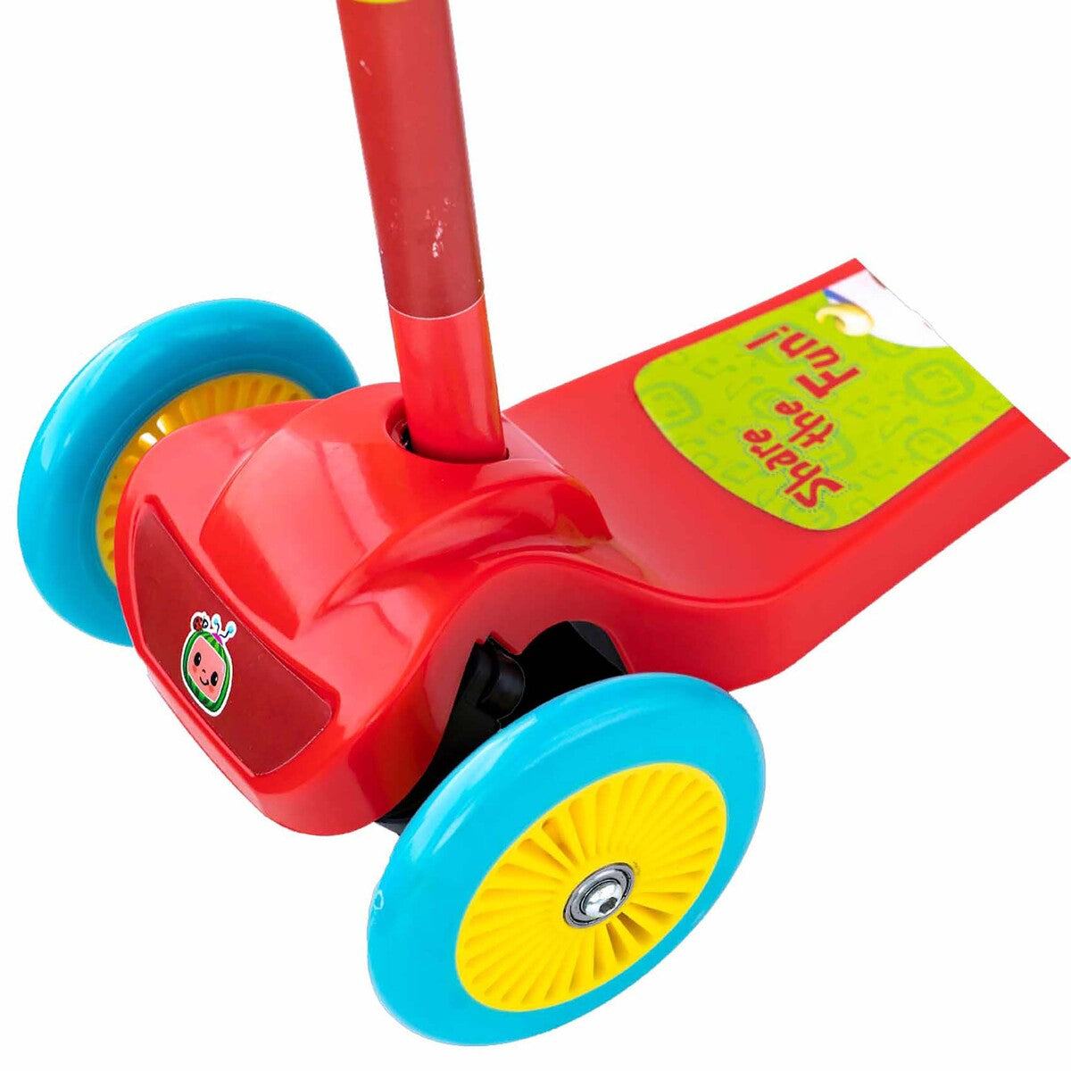 Buy Cocomelon Twist & Turn 3 Wheel Scooter | Yallatoys.com