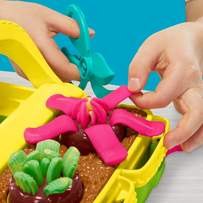Buy Play doh blooming flower garden toy playset nature pretend play | Yallatoys.com
