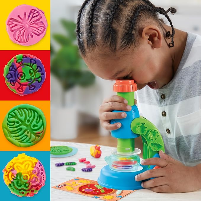 Buy Play doh light and look microscope  | Yallatoys.com