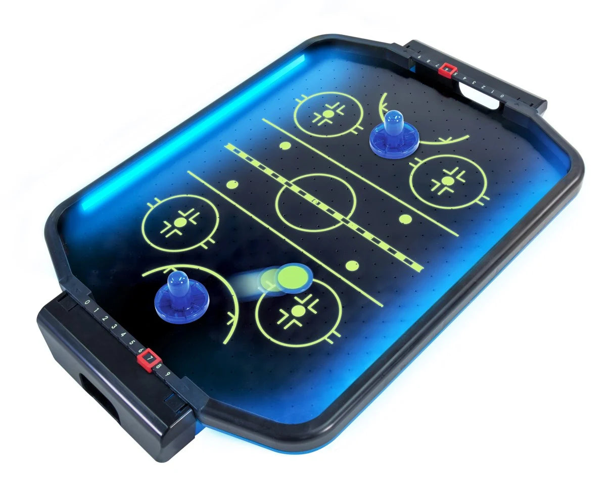 Buy Merchant Ambassador Electronic Arcade Air Hockey (Neon Series) | Yallatoys.com