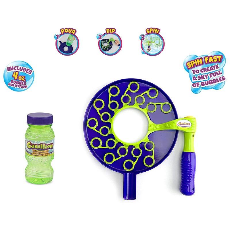 Buy Gazillion Spinnin Bubbles With 4Oz Solution | Yallatoys.com