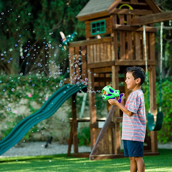 Buy Gazillion Bubbles Roarin Rex Bubble Blaster Bubble Gun | Yallatoys.com
