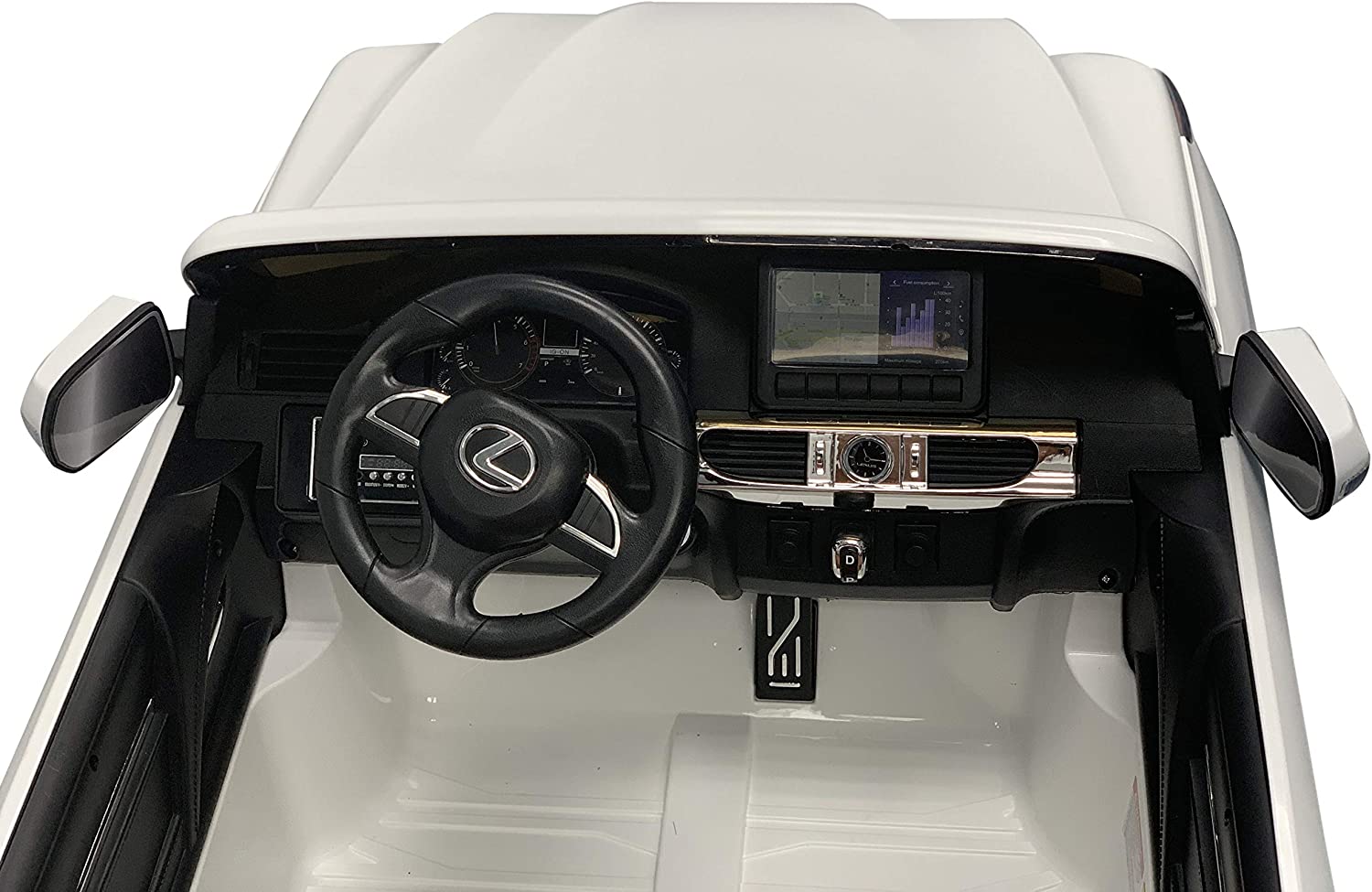 Buy Lexus LX 570 Remote Control 12V Battery Operated Ride On Car White | Yallatoys.com
