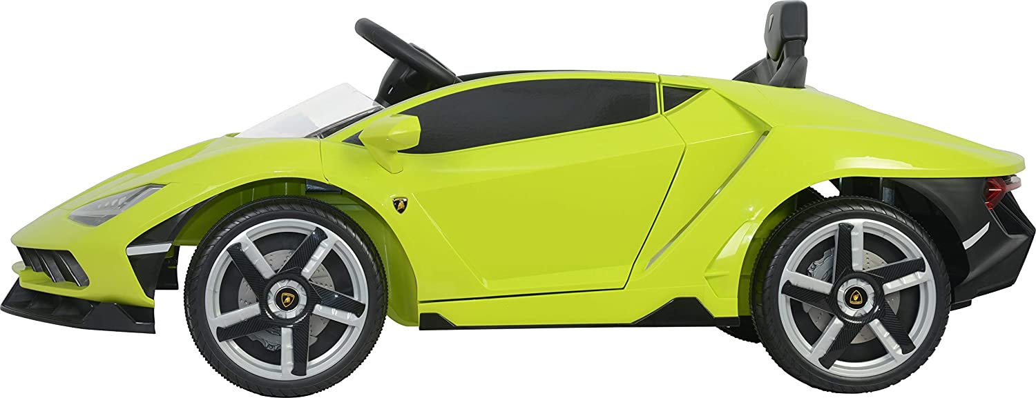 Buy Lamborghini 12V Battery Operated Ride On Car Eva Green | Yallatoys.com