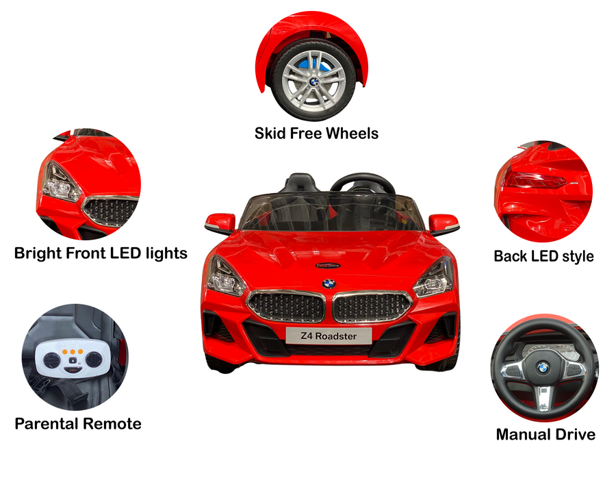 Buy Bmw Z4 12V Battery Operated Ride on Car Red | Yallatoys.com