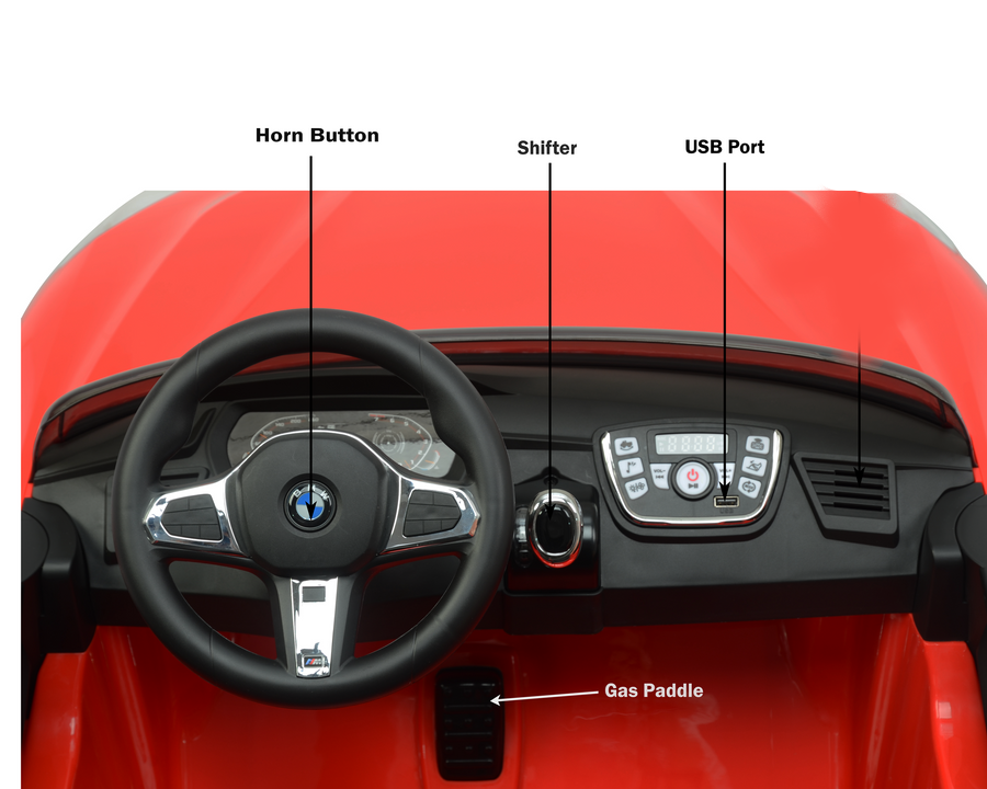 Buy Bmw Z4 12V Battery Operated Ride on Car Red | Yallatoys.com