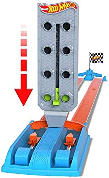 Buy Hot Wheels Action Drag Strip Championship Lane Track Set with 1 Car | Yallatoys.com