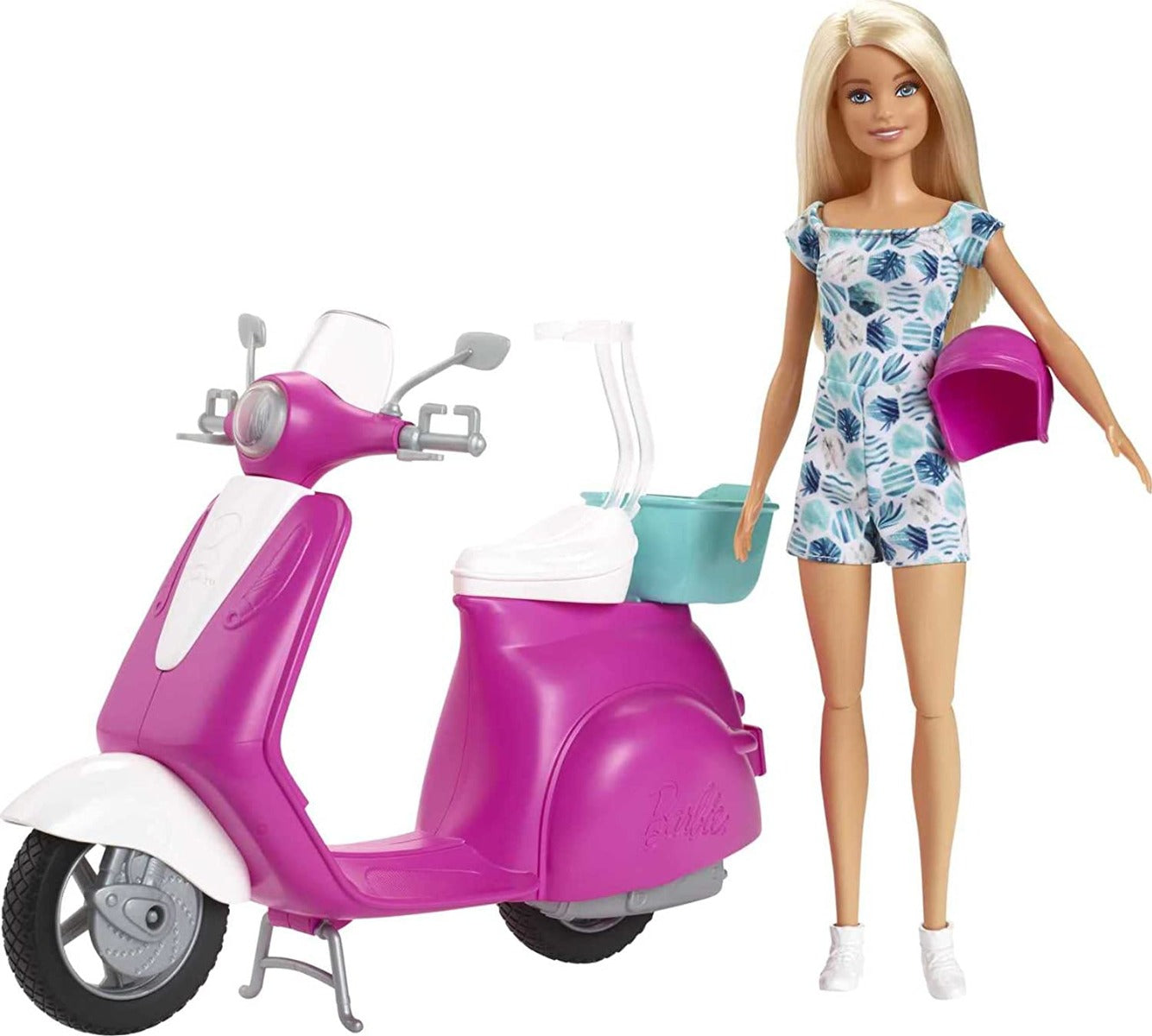 Buy Barbie Fashion Doll with Scooter | Yallatoys.com