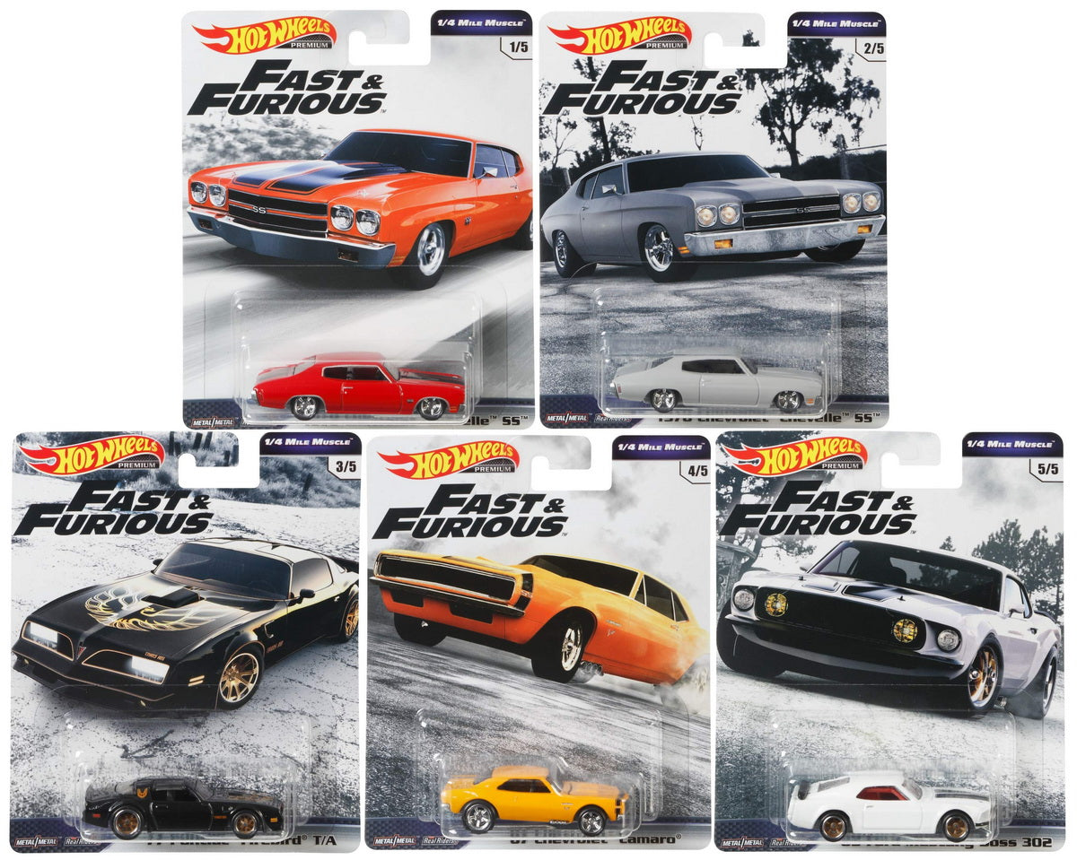 Buy Hotwheels Fast Furious Premium Single (Sold Separately  Subject To Availability) | Yallatoys.com