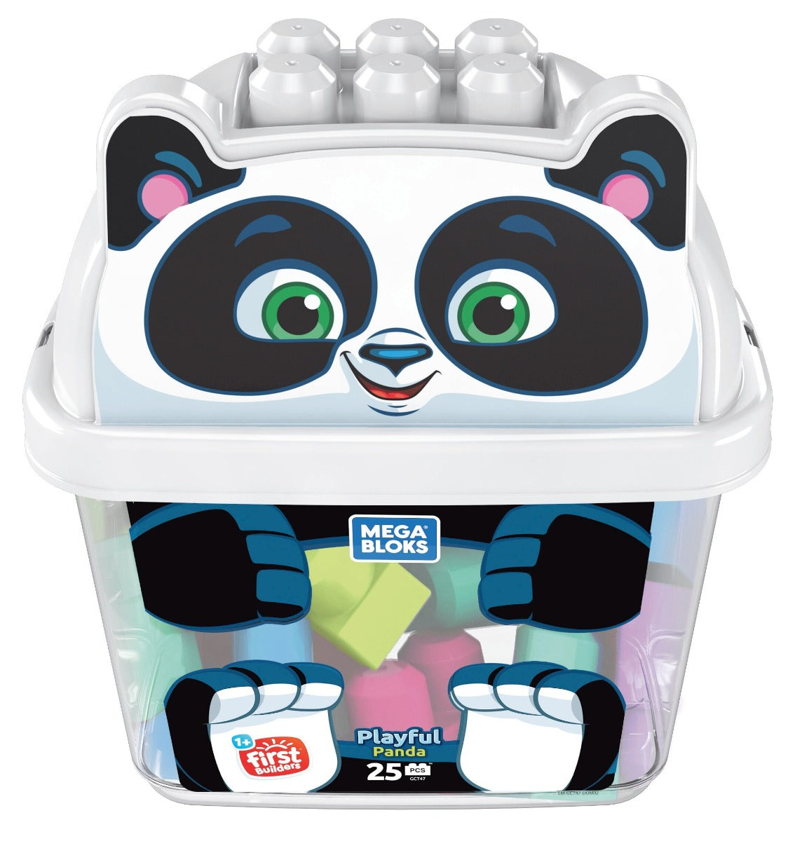 Buy Mega Bloks 25pcs Animal Buckets Building Blocks (Sold Separately Subject to Availability) | Yallatoys.com