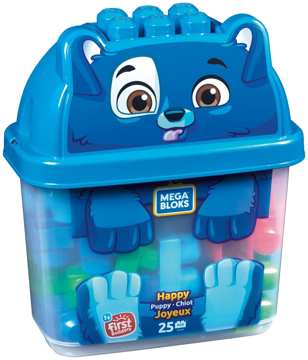 Buy Mega Bloks 25pcs Animal Buckets Building Blocks (Sold Separately Subject to Availability) | Yallatoys.com