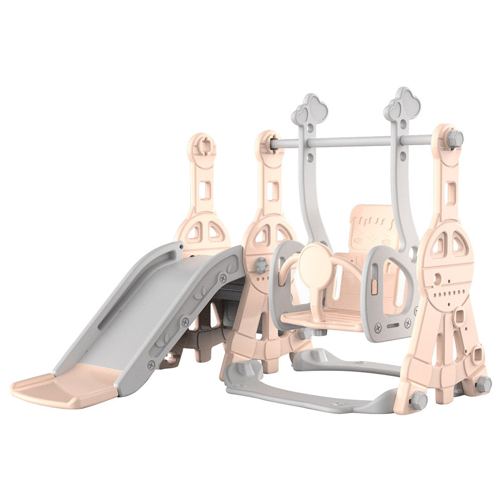 Buy Little Angel Kids Toys Slide and Swing Pink | Yallatoys.com