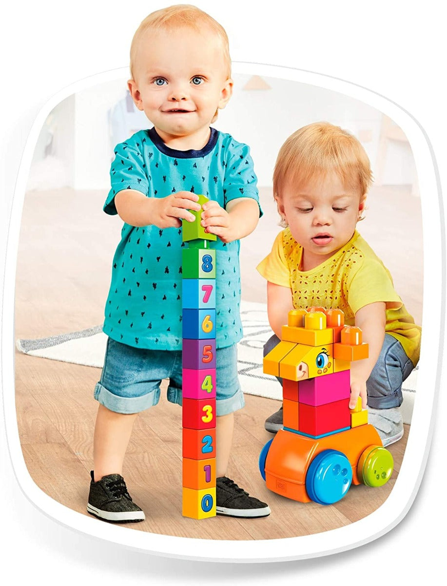 Buy Mega Bloks Count & Bounce Giraffe | Yallatoys.com