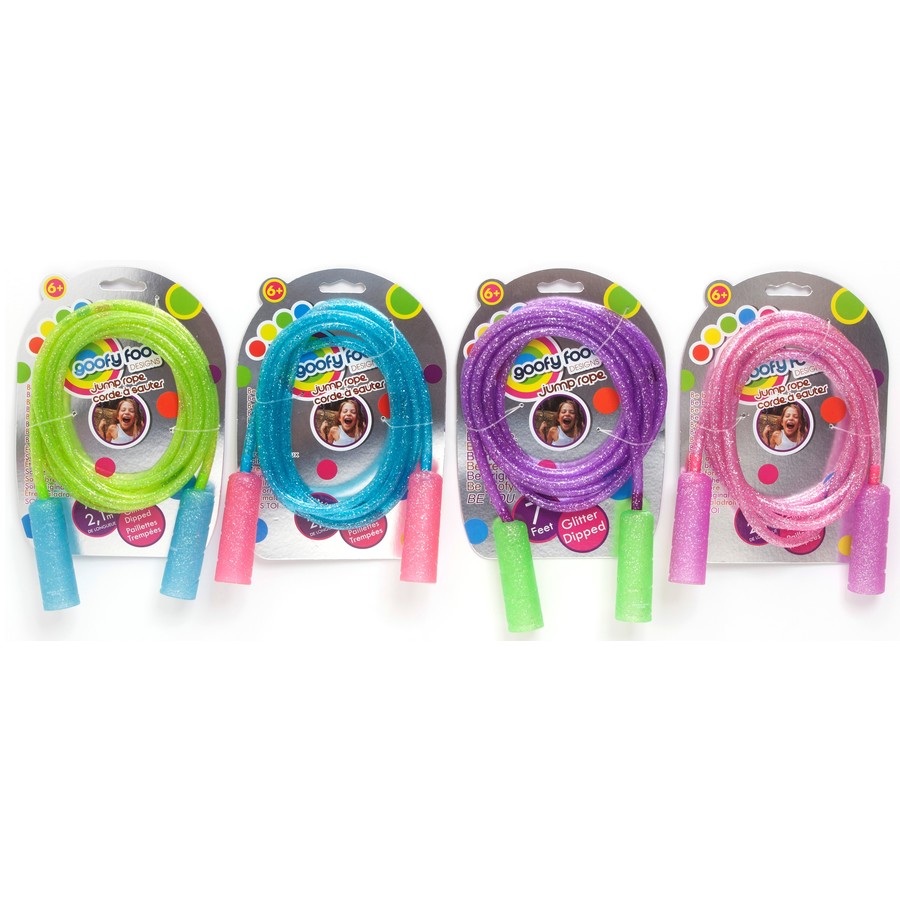 Buy Goofy Foot Glitter Jumping Rope (Sold Separately Subject to Availability) | Yallatoys.com