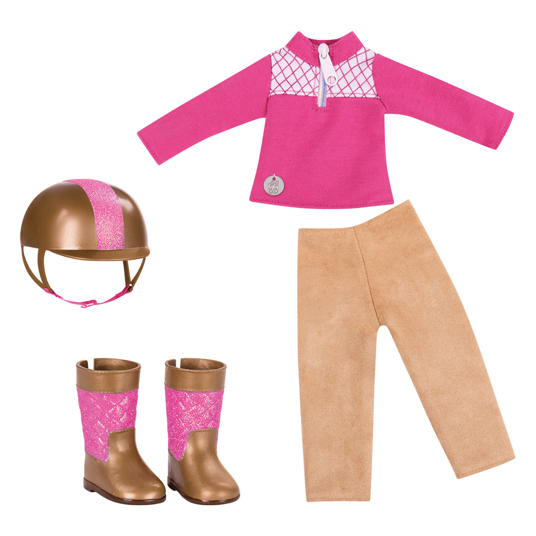 Buy Glitter Girl 14 Inches Doll Deluxe Equestrian Outfit | Yallatoys.com