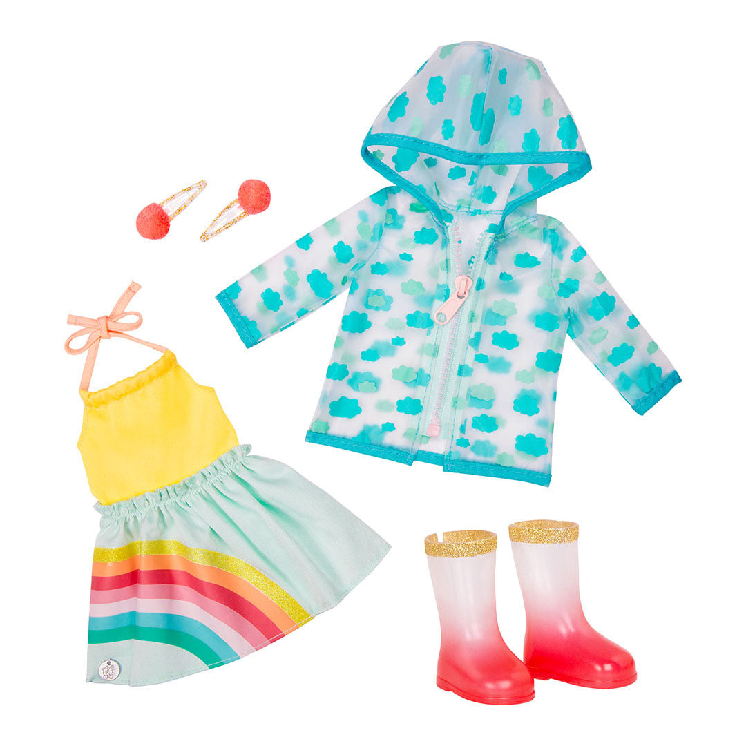 Buy Glitter Girl 14 Inches Doll Deluxe Rainy Day Outfit | Yallatoys.com