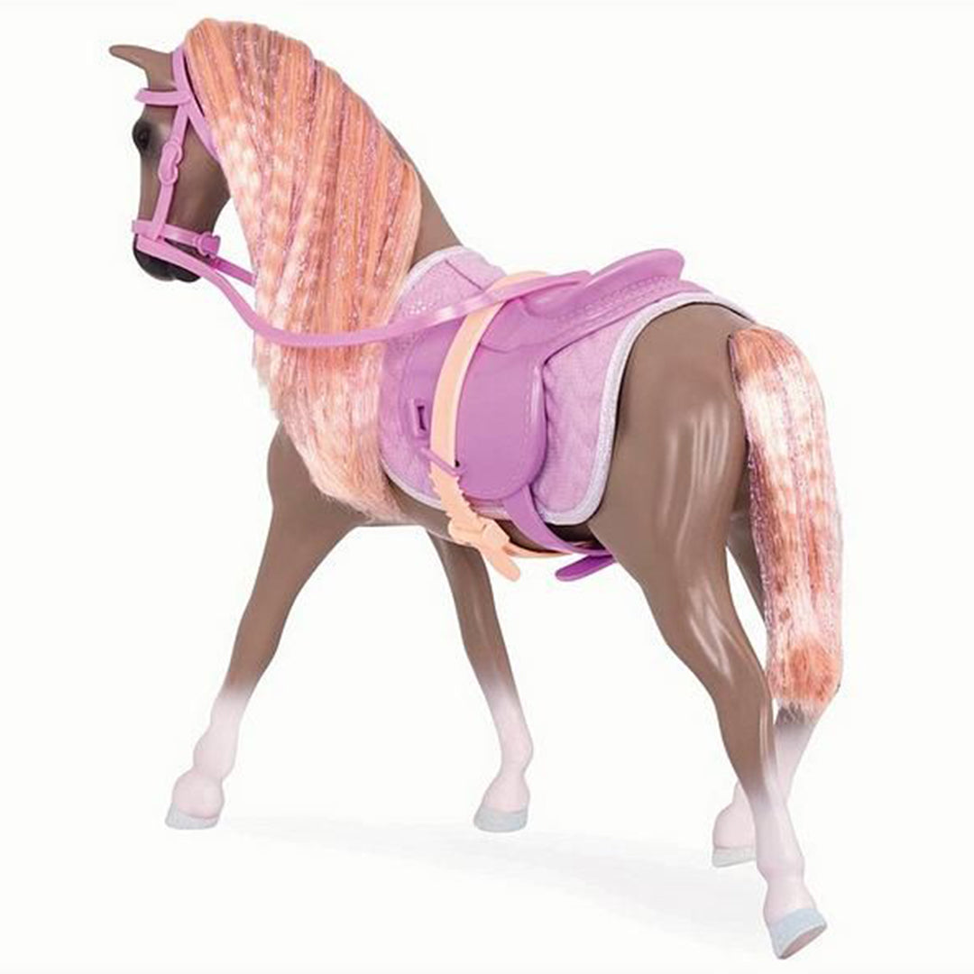 Buy Glitter Girl 14 Inches Glitter Horse withTiara Brown | Yallatoys.com
