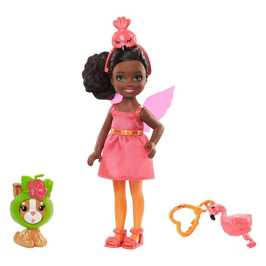 Buy Barbie Club Chelsea Dress Up Doll Wearing Costume With Pet (Sold Separately Subject To Availability) | Yallatoys.com