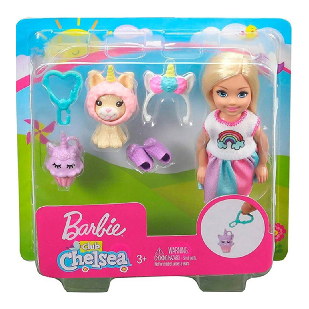 Buy Barbie Club Chelsea Dress Up Doll Wearing Costume With Pet (Sold Separately Subject To Availability) | Yallatoys.com
