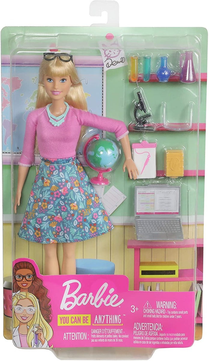 Buy Barbie Teacher Doll Ten Accessories for Classes | Yallatoys.com
