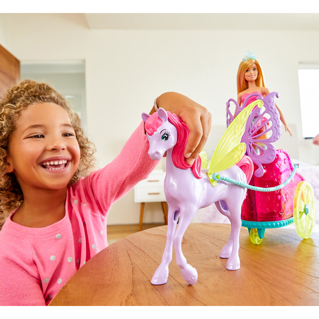Buy Barbie Dreamtopia Princess with Carriage | Yallatoys.com