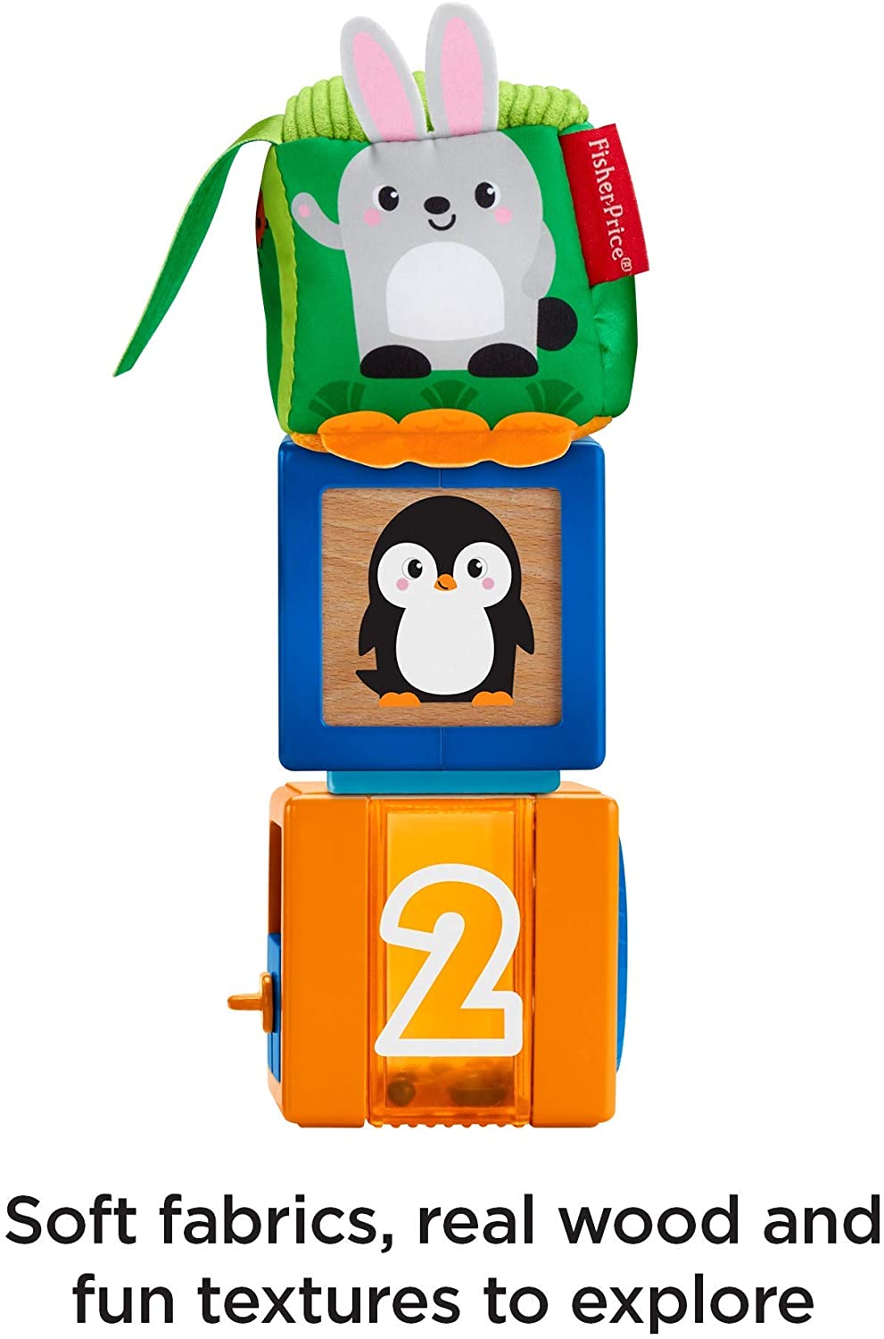 Buy Fisherprice Stack Discover Sensory Blocks | Yallatoys.com