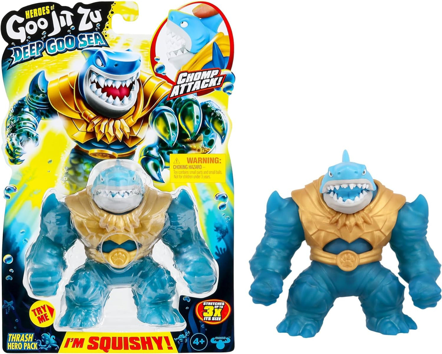 Buy Goo Jit Zu Deep Goo Sea Thrash Hero Pack | Yallatoys.com