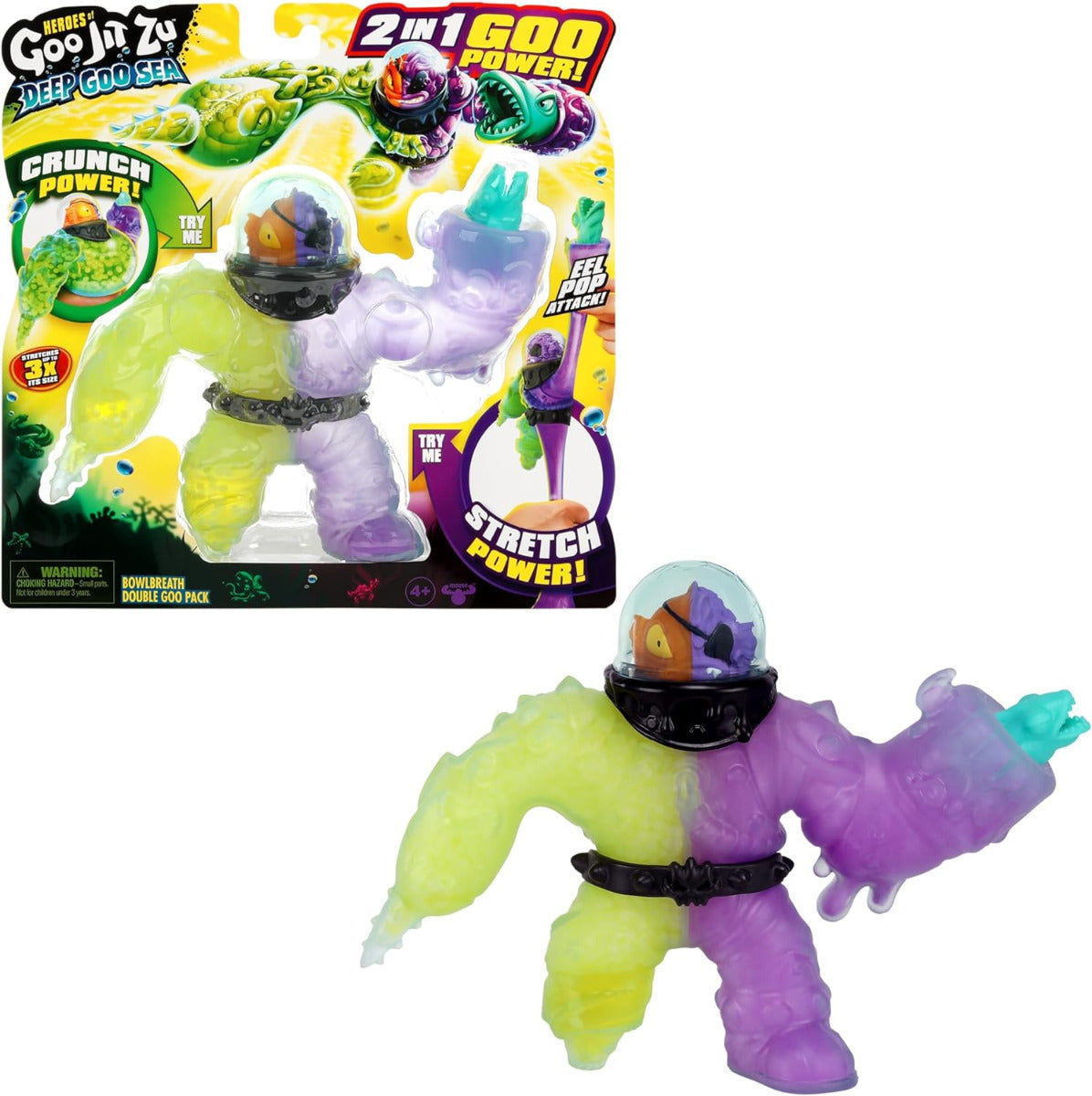 Buy Goo Jit Zu Deep Goo Sea Bowlbreath Double Goo Pack | Yallatoys.com