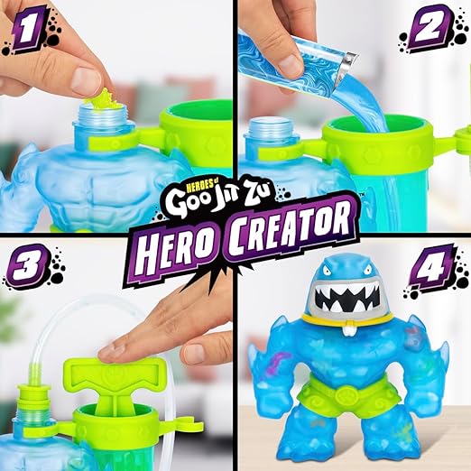 Buy Goo Jit Zu Hero Creator Make Your Own Thrash | Yallatoys.com