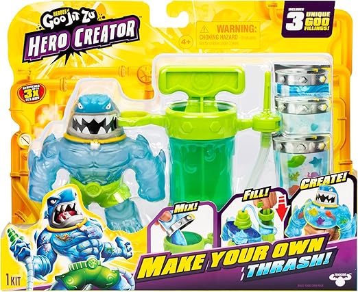 Buy Goo Jit Zu Hero Creator Make Your Own Thrash | Yallatoys.com