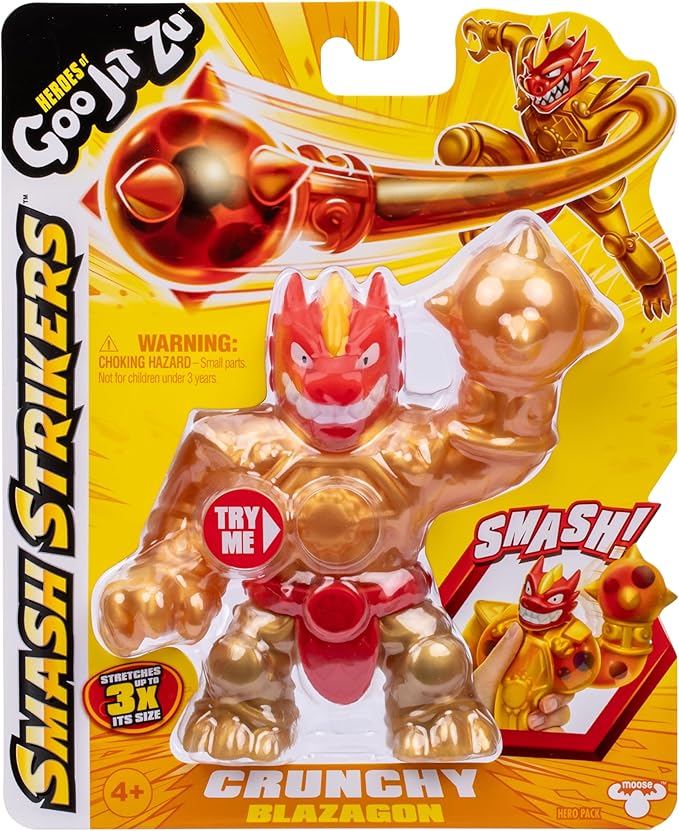 Buy Heroes of Goo Jit Zu Smash Strikers Crunchy Blazagon | Yallatoys.com