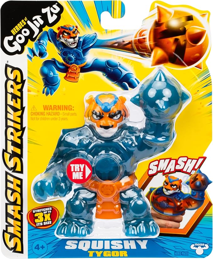 Buy Heroes of Goo Jit Zu Smash Strikers Squishy Tygor | Yallatoys.com