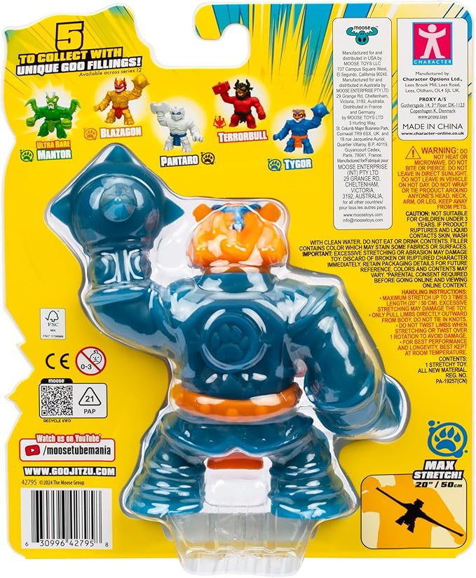 Buy Heroes of Goo Jit Zu Smash Strikers Squishy Tygor | Yallatoys.com