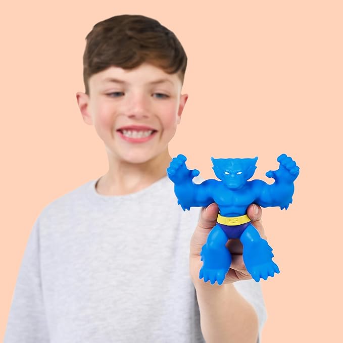 Buy Heroes of Goo Jit Zu Marvel Studios X Men Beast Stretchy Action Figure | Yallatoys.com