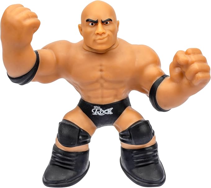 Buy Heroes of Goo Jit Zu WWE Stretchy Superstar The Rock | Yallatoys.com