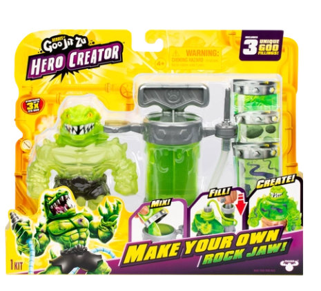 Buy Goo Jit Zu Hero Creator Make Your Own Rock Jaw | Yallatoys.com