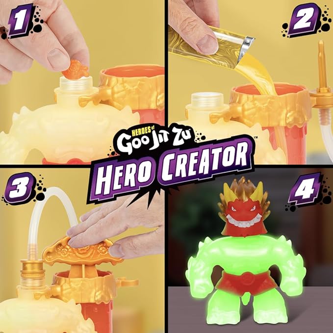 Buy Goo Jit Zu Hero Creator S2 Make Your Own Pack Blazagon | Yallatoys.com