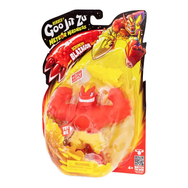 Buy Goo Jit Zu S13 Meteor Madness Hero Action Figure Blazagon 13 Cm | Yallatoys.com