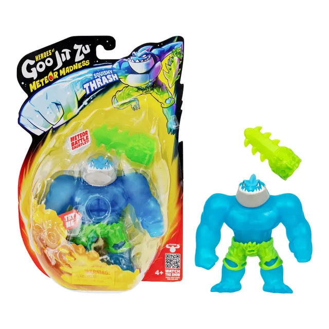 Buy Goo Jit Zu S13 Meteor Madness Hero Action Figure Thrash 12 Cm | Yallatoys.com