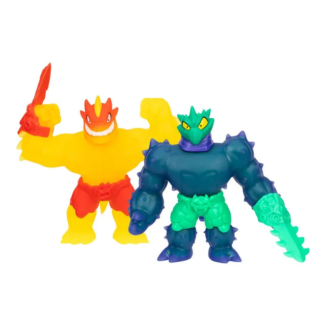 Buy Goo Jit Zu S13 Meteor Madness Versus Action Figure Flame Blazagon Vs Cacticus 2Pcs | Yallatoys.com