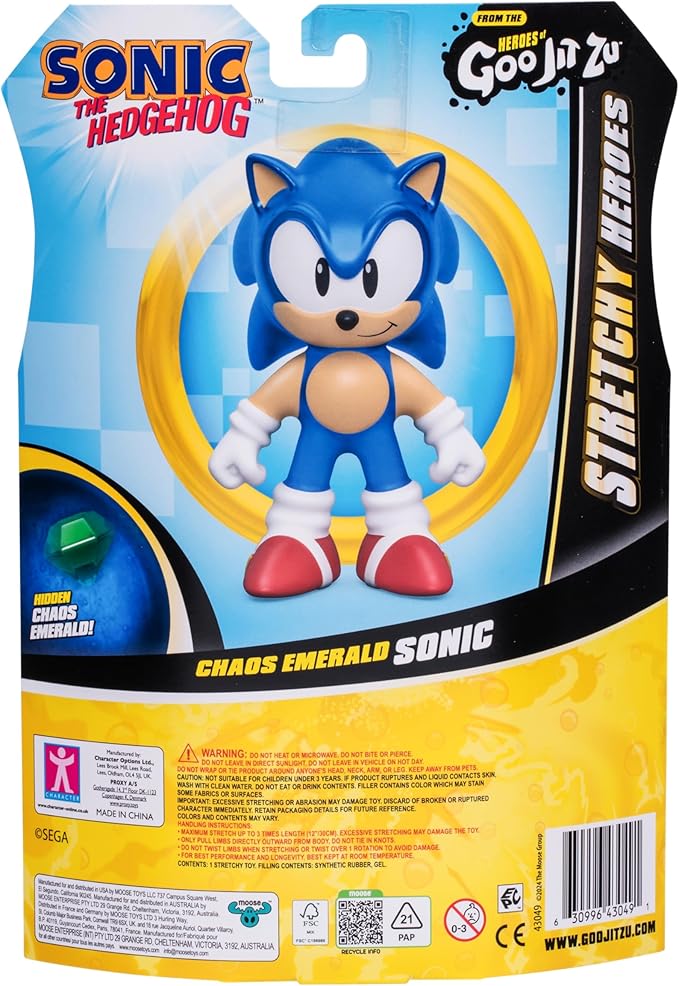 Buy Goo Jit Zu Sonic S5 Hero Chaos Emerald Sonic | Yallatoys.com