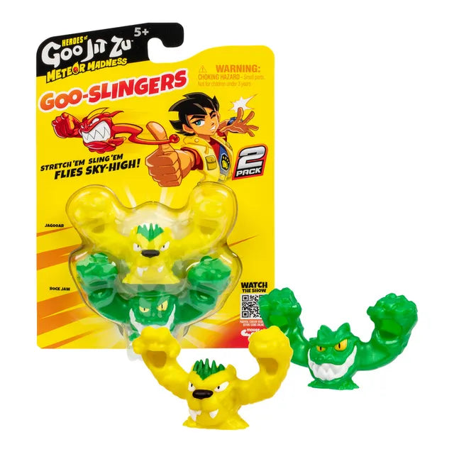 Buy Goo Jit Zu S13 Meteor Madness Goo Slingers Action Figure 2 Pcs 5 Cm (Sold Separately Subjected To Availability) | Yallatoys.com