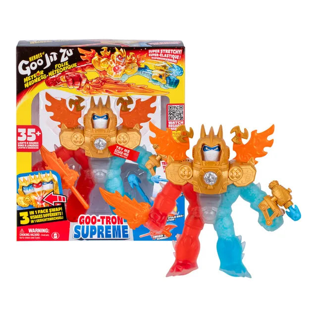 Buy Goo Jit Zu S13 Meteor Madness Goo Tron Supreme Stretchy Action Figure | Yallatoys.com