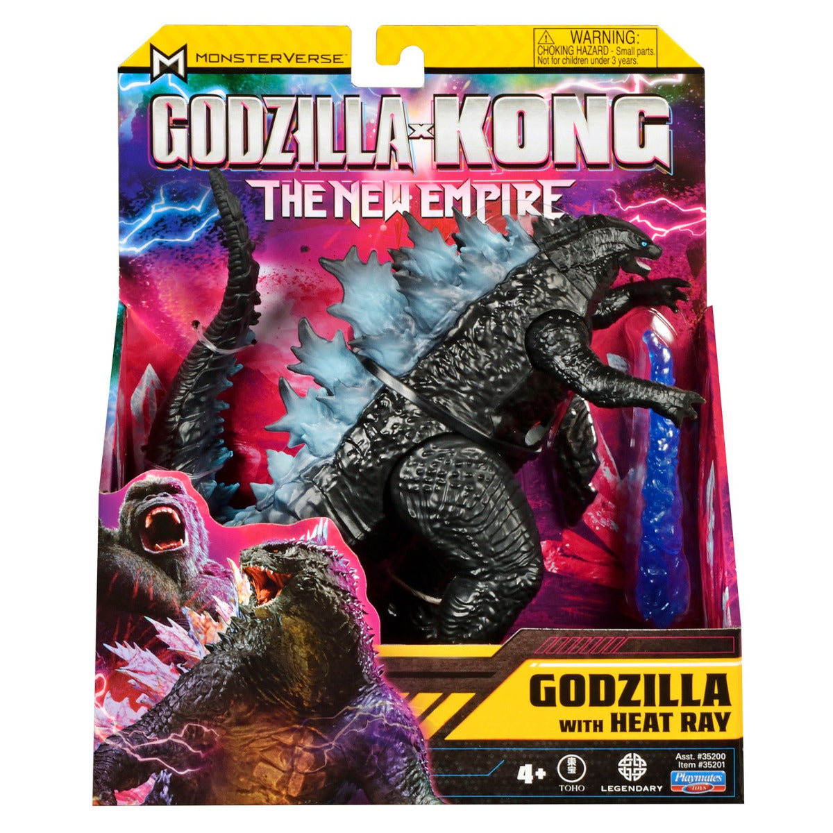 Buy Godzilla vs Kong Godzilla Evolved Heat Ray Figure 6inch | Yallatoys.com