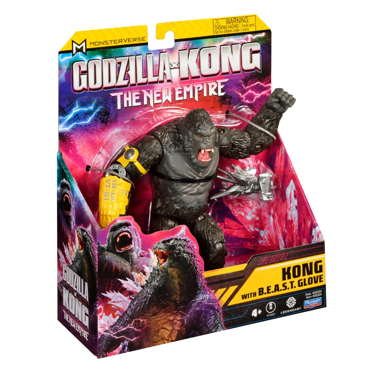 Buy Godzilla vs Kong Basic Figures Kong with Beast Glove 6inch | Yallatoys.com
