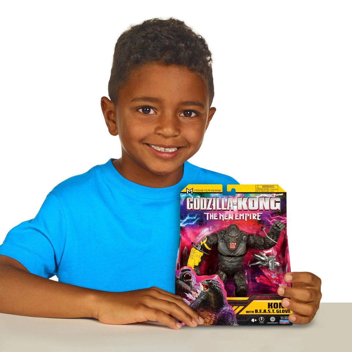 Buy Godzilla vs Kong Basic Figures Kong with Beast Glove 6inch | Yallatoys.com