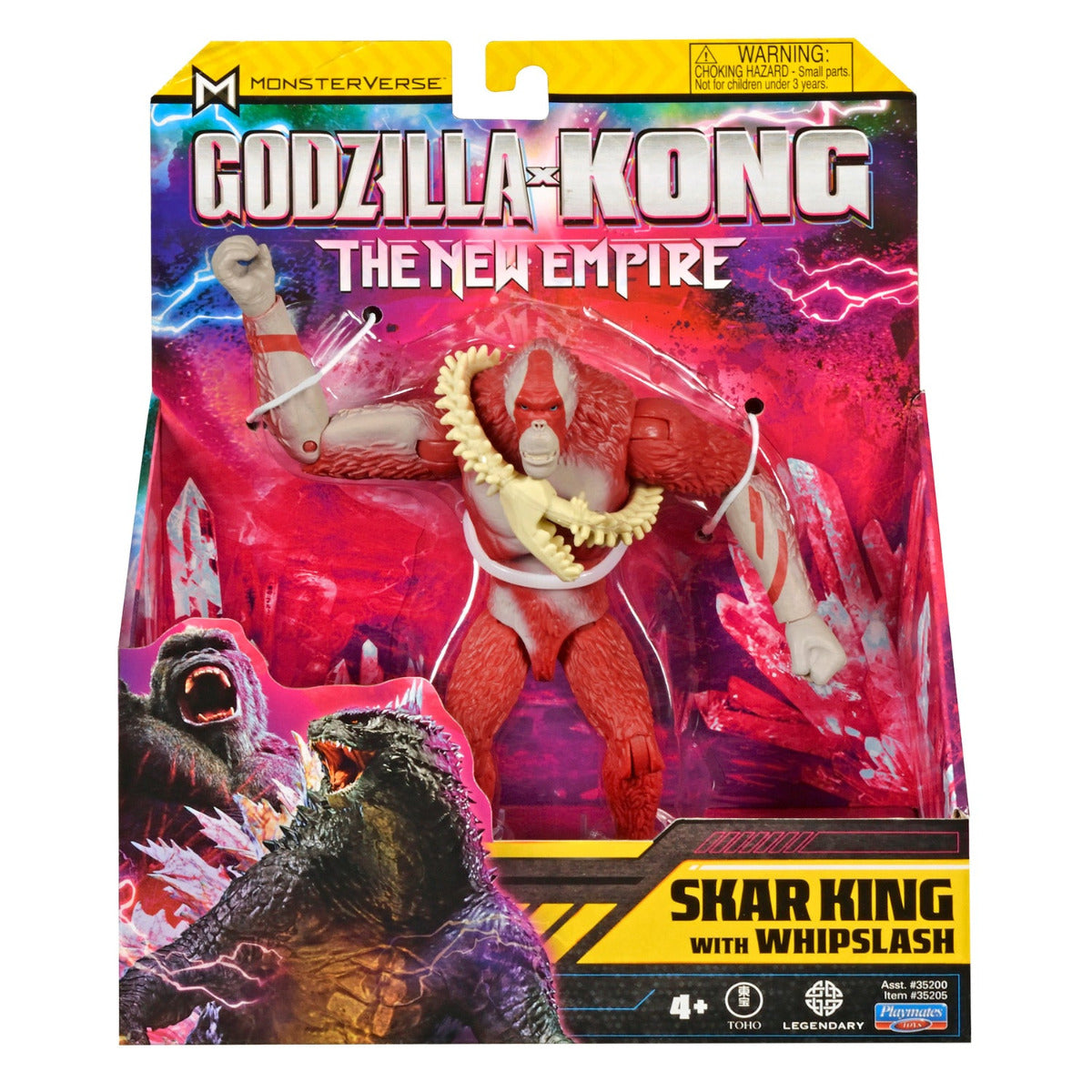 Buy Godzilla vs Kong Basic Figures Skar King with Whipslash 6inch | Yallatoys.com